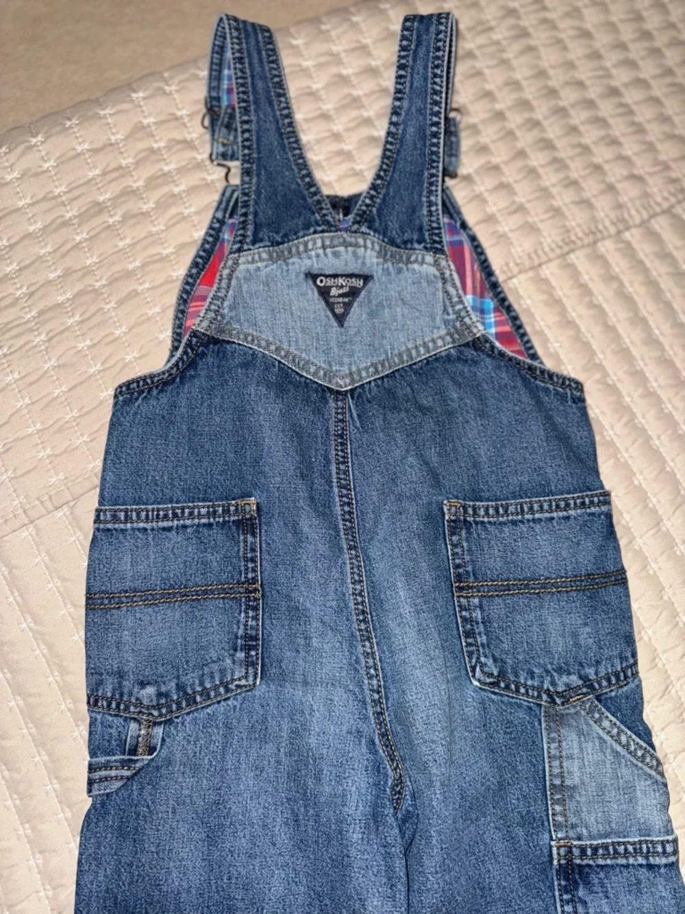 OshKosh B'gosh Kids Denim Overalls - Blue